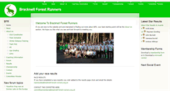 Desktop Screenshot of forestrunners.org.uk